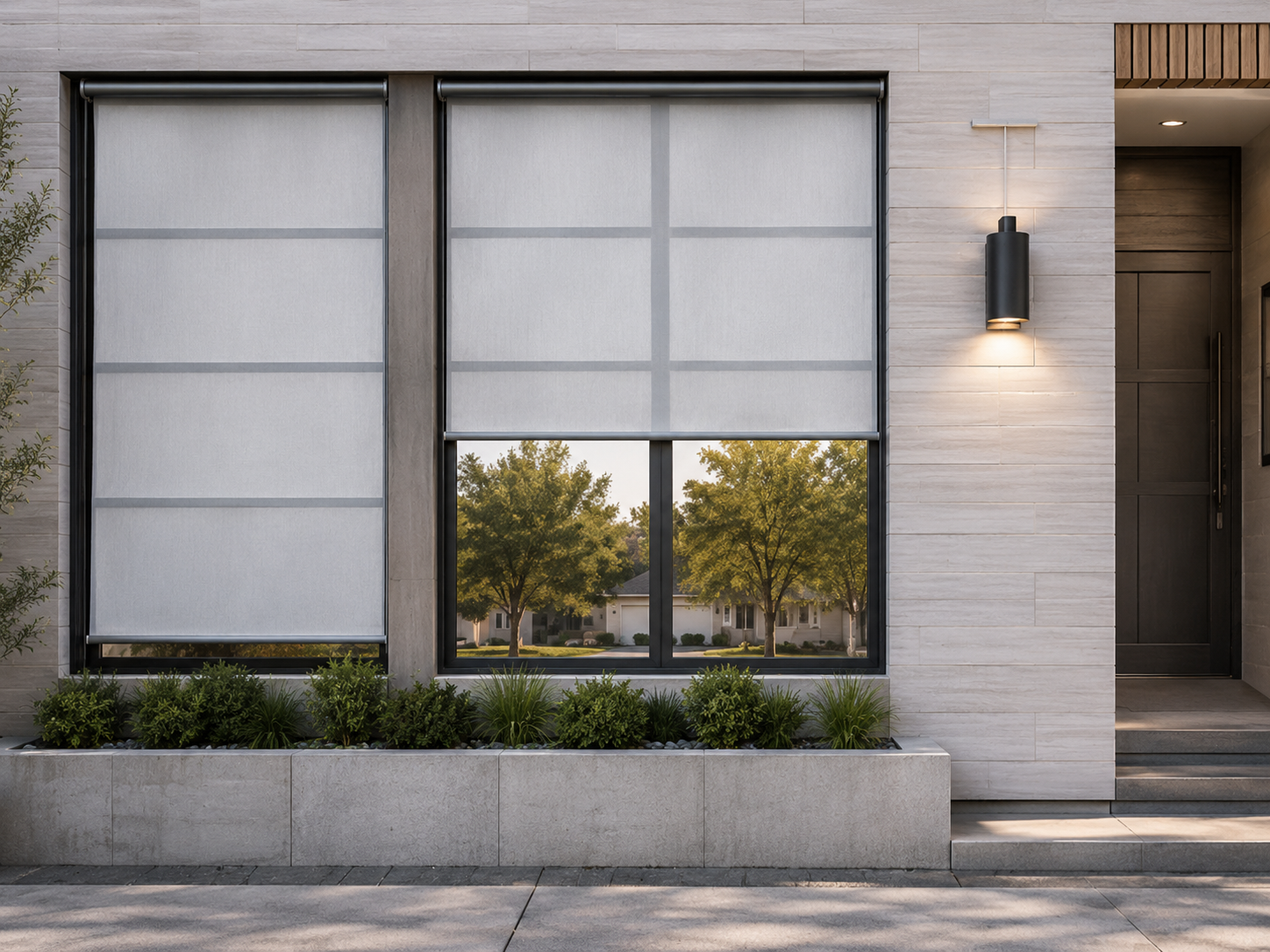 STREET-FACING WINDOWS